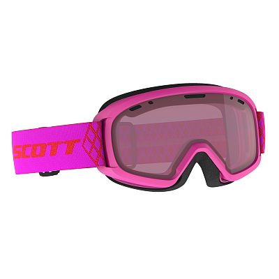 Превью Детские горнолыжная маска Маска горнолыжная SCOTT Junior Witty High Viz Pink (271827-6634004)